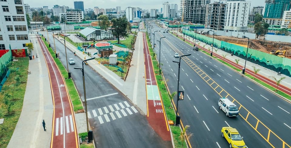 Moving in Kazanchis, Addis Ababa