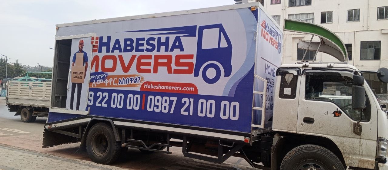 Habesha Movers moving truck and relocation team in Addis Ababa